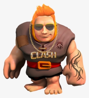 Clash Of Clans Giant Stylish Png - Gigante Do Clash Royale