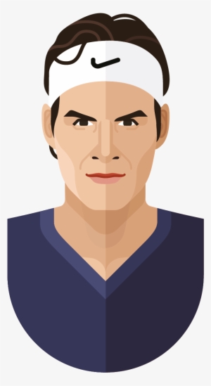 Roger Federer Poster - Illustration