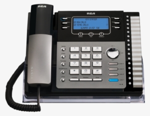 4-line, Corded, Expandable, Desk Phone, Business Phone, - Rca 4 Line Phone