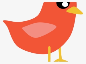Love Birds Clipart Frame Png - Red Bird Cartoon