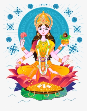 Maha Lakshmi Puja Png Free Download - Maa Laxmi
