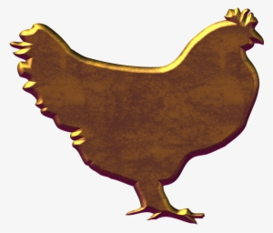 Golden Style Hen Png 1024-800 - Chicken