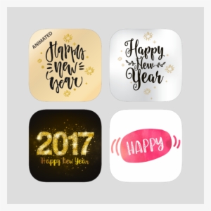 New Year Starter Sticker Bundle On The App Store