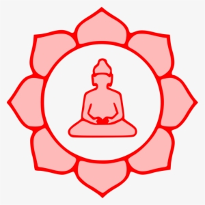 Budhist Temples - Buddha Wheel With Lotus