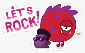 Let's Rock - Sticker