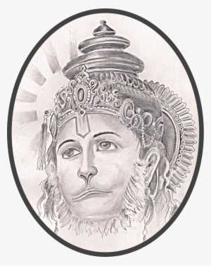 Report Abuse - Pencil Sketches Of Hanuman