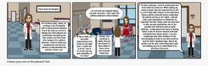 Hospital Nurse Patient Advocacy - Cartoon