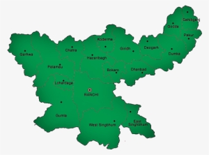 gems missionary was threatened & abused by bajrang - jharkhand map vector