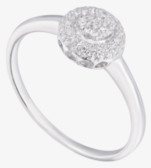 Ideal Cluster Diamond Ring - Pre-engagement Ring