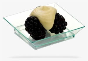 Plastic Plates - Restaurantware Mini Modern Plate, 100 Count Box, Seagreen