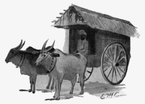 Ox Drawn Covered Wagon - Encyclopedia Of Needlework