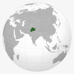 Open - Pakistan Map On Globe