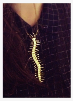 Tyramin Centipede Necklace