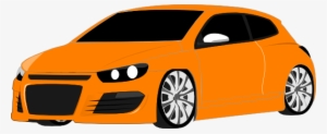 Orange Car Clipart Png