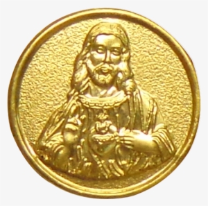 250mg Jesus Gold Coin - Gold Coin