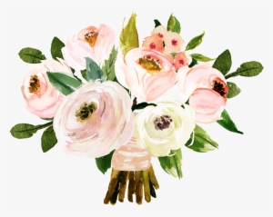 Marriage Transparent Hand Painted Flowers Png - Free Printable Floral Art