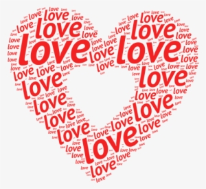 Love Heart Vector Png Transparent Image - Love Transparent
