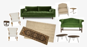 Old Pieces In The Lounge Represents The Role Of A Modern - Green Velvet Tufted Sofa - Upholstered | Article Sven
