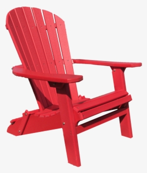 Deluxe Adirondack Chair Outdoor Furniture Poly Furniture - Adirondack Chair Png Image Transparent