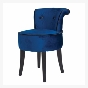 Royal Blue George Velvet Low Chair City Furniture Hire - Chair
