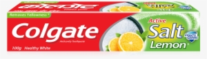 After Huge Success Of Toothpaste With Nimbu And Namak, - Colgate Active Salt Lemon