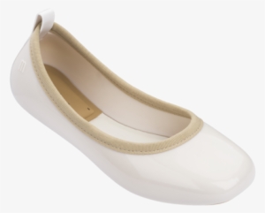 Lance Flat In White From Melissa - Melissa Lance