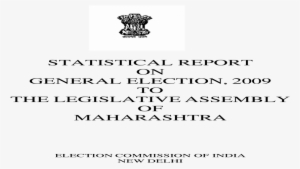 Statistical Report On General Election, 2009 To The - Document