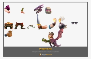 Dragon King Character - Clash Of Clans France