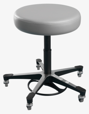 5-leg Pneumatic Exam Stool - Human Leg