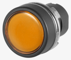 Tamper Proof Pilot Light Convex Lens Orange - Push-button