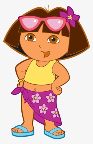 Dora The Explorer Png Pack - Dora The Explorer On The Beach