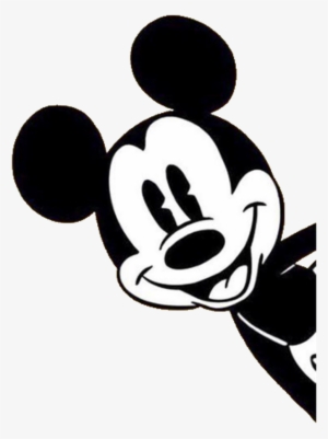 Mickey Mickeymouse Blackandwhite Mouse Cartoon Cartoons - Mickey Blanco Y Negro