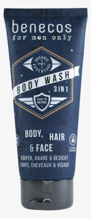 Benecos For Men Only 3in1 Body Wash - Benecos For Men Only Face & After-shave Balm, 50ml