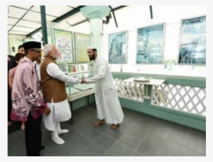 Modi In Indonesia Masjid