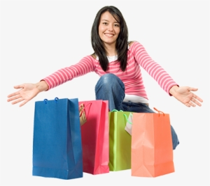 Shopping Png Transparent Images Png All - Woman Shopping Online Png