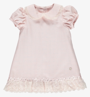 Baby Dress Thumbnail - Vestido De Bebé Rosa
