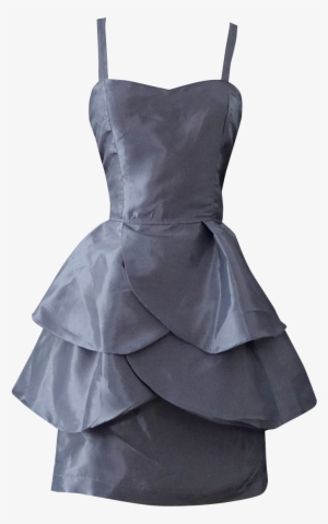 British Steele Peplum Dress - Overskirt