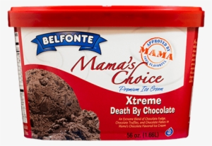 Xtreme Death By Choclate - Belfonte Mama's Choice Ice Cream, Premium, Chocolate