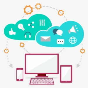 Business Application - Cloud Computing Vector Png