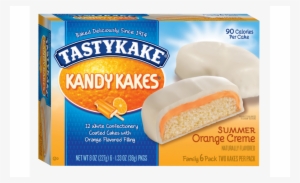 Tastykake Orange Kandy Kake - Tastykake Kandy Kakes, Fall Salted Caramel - 6 Pack,
