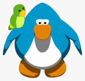Green Parrot Ig - Club Penguin Penguin