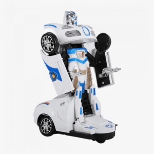 Buy Mech Pioneer 2 In 1 Robot Transforming Police Car - Model Car