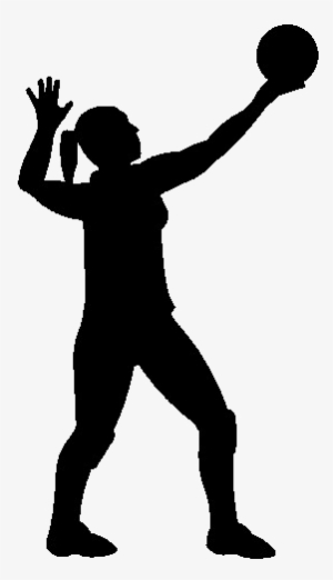 Volleyball Player Transparent Images - Volleyball Silhouette