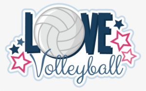 Love Volleyball Svg Scrapbook File Volleyball Svg Files - Love Volleyball Png