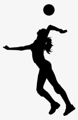 Volleyball Player Silhouette Transparent