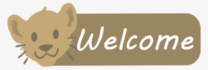 Lion Cub Icon "welcome" - Welcome Lion