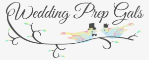 My Work With Wedding Prep Gals Includes Their Logo, - Wedding Prep