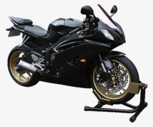 Motorbike In Front Wheel Chock - Bike It Biketek Self Assembly Front Wheel Chock For