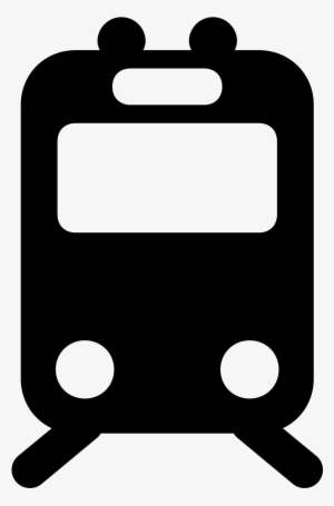 The Icon Shows A Train Or Subway That Is Seen Head - Transport Icons Png