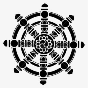 Wheel Of Dharma Png Clipart - Dharma Chakra